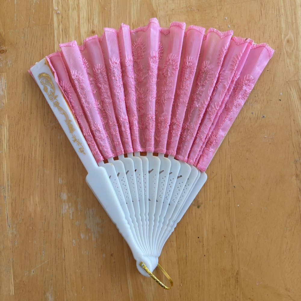 Asian Style Hand Fan - Picture 2 of 2